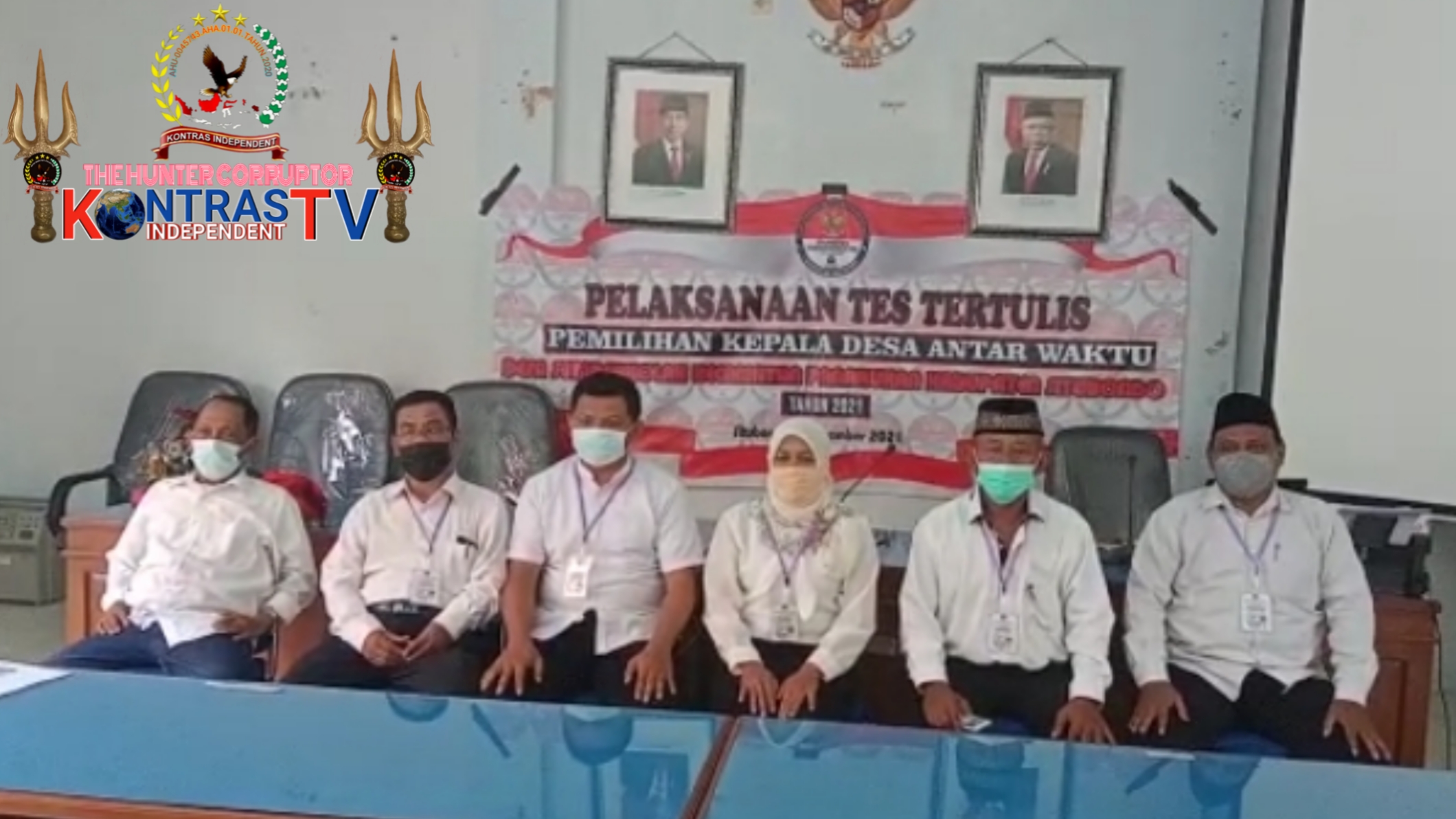 PELAKSANAAN TES TERTULIS PEMILIHAN KEPALA DESA ANTAR WAKTU DESA SUMBER KOLAK KECAMATAN PANARUKAN KABUPATEN SITUBONDO