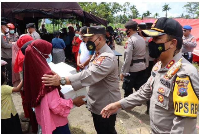 Wakapolda Sumbar Kunjungi Lokasi Gempa Pasaman Sumbar
