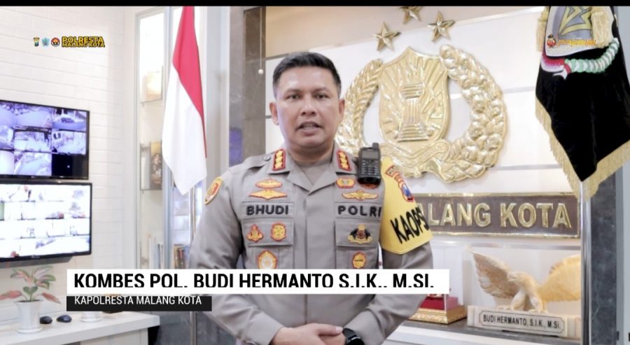 Kapolresta Malang Inisiasi Pemecah Rekor Muri Batik Ciprat Untuk Difabel