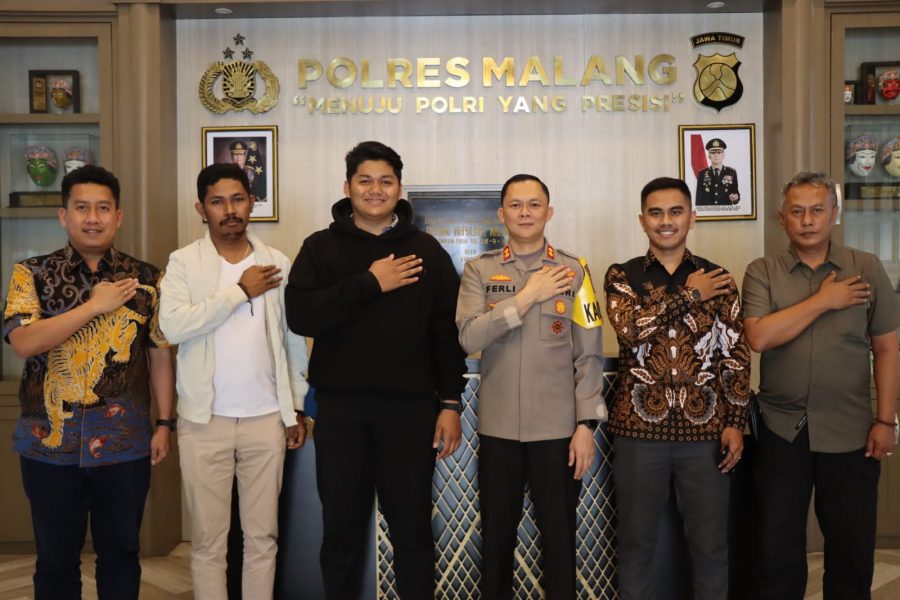 Perkuat Sinergitas, Kapolres Malang Menerima Audiensi HMI Cabang Malang