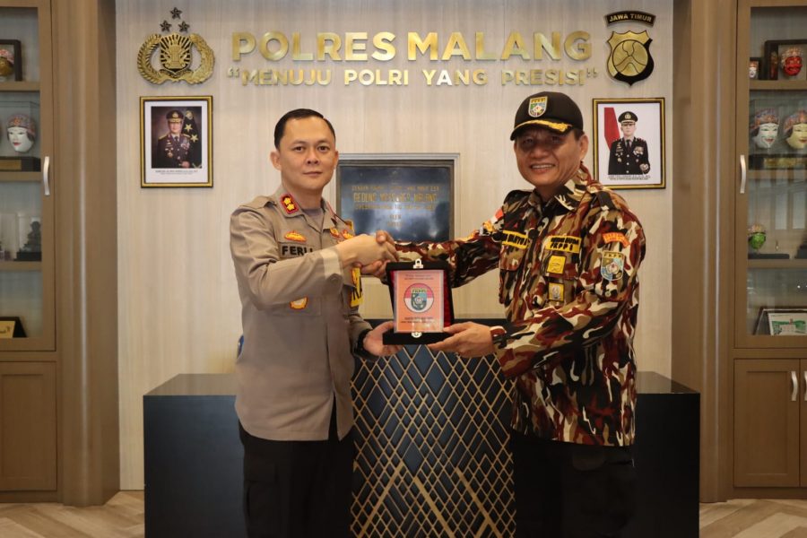 Audiensi Kapolres Malang Bersama Tokoh GM FKPPI Cabang Malang