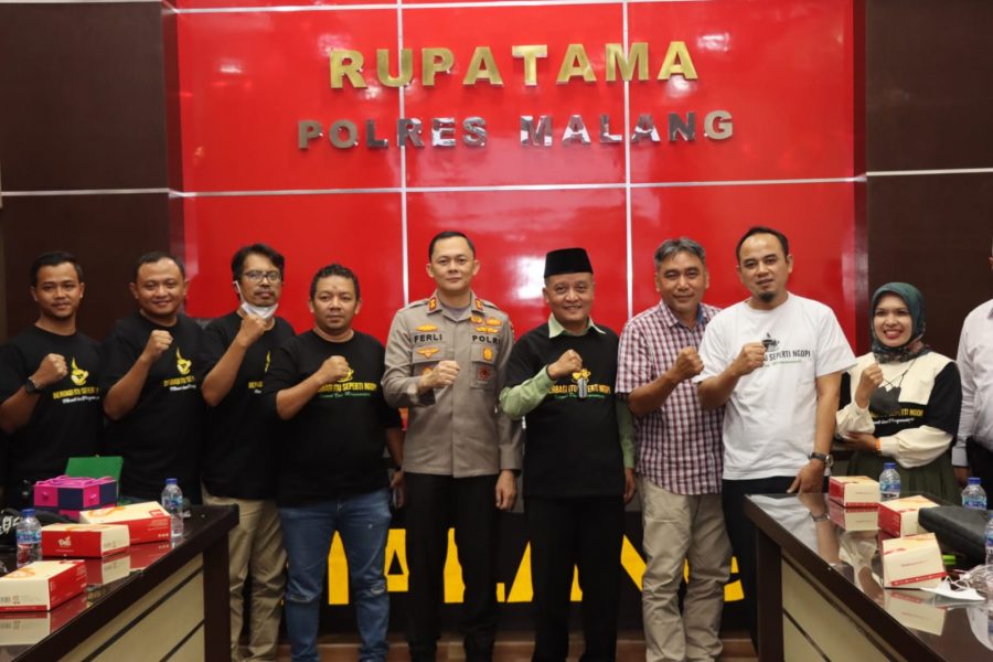 Jalin Silaturahmi, Kapolres Malang gelar Audiensi dengan Rumah Sedekah NU.