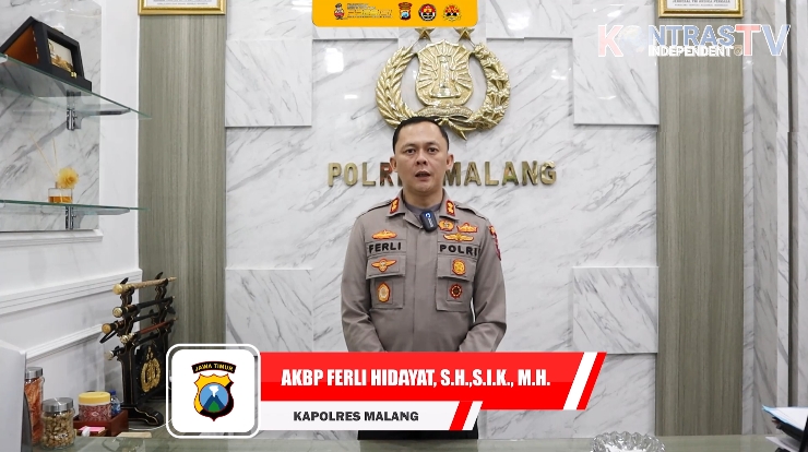 Kapolres Malang Berikan Ucapan HUT Koin Ke-3 Media Kontas Independent