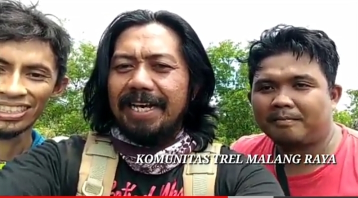 Komunitas Motor Trail  Malang Raya Ucapakan HUT Media Kontras Independent Ke-3 Tahun