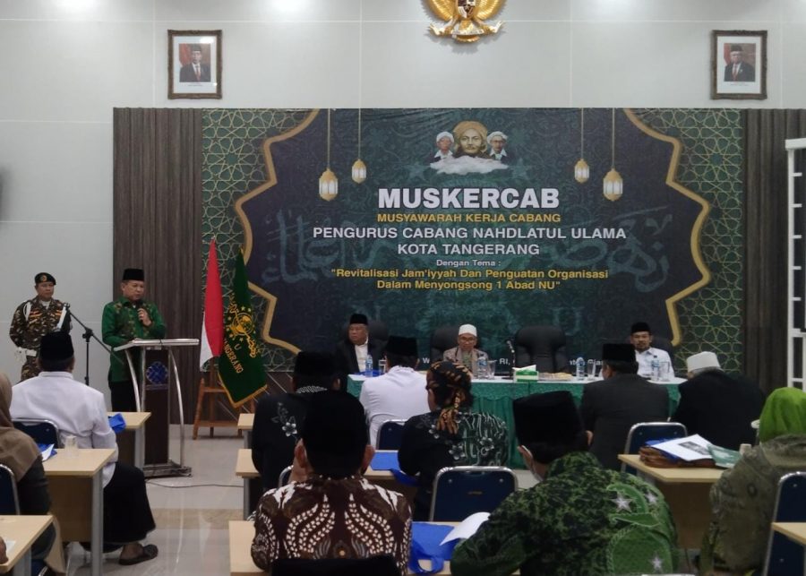 Muskercab Perdana PCNU Kota Tangerang Bertempat di Gedung Kemnaker RI Cianjur