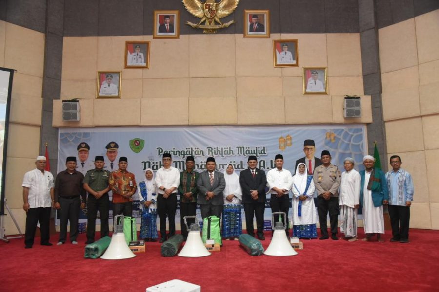 Bupati dan Forkopimda Tapsel Peringati Puncak Maulid Nabi Muhammad SAW