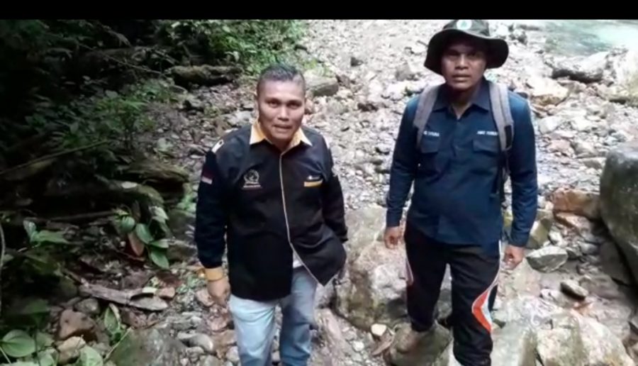 Siswa MAN Terpeleset dan Jatuh di Objek Wisata Bayang Aia