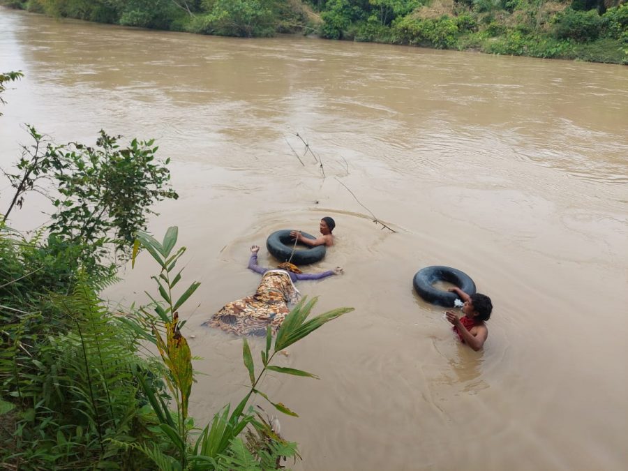 Jasad Wanita dengan Gangguan Jiwa Ditemukan Tenggelam Sungai Silau Asahan