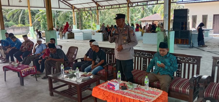 Personel Polsek Air Joman Hadir Perlombaan Adzan dan Surah Pendek