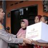 Kapolresta Malang Bagikan Santunan Pada Masyarakat Tidak Mampu