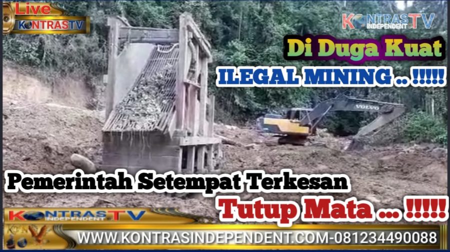 Miriiis … !!! Penambangan Emas Semakin Merajalela Di Sumatera Barat .. !! Di Duga Tambang Tersebut Ilegal Mining