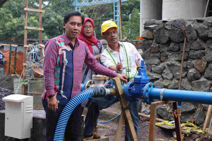 Progres Sistem Penyediaan Air Minum (SPAM) Baru Tugu Tirta On Track