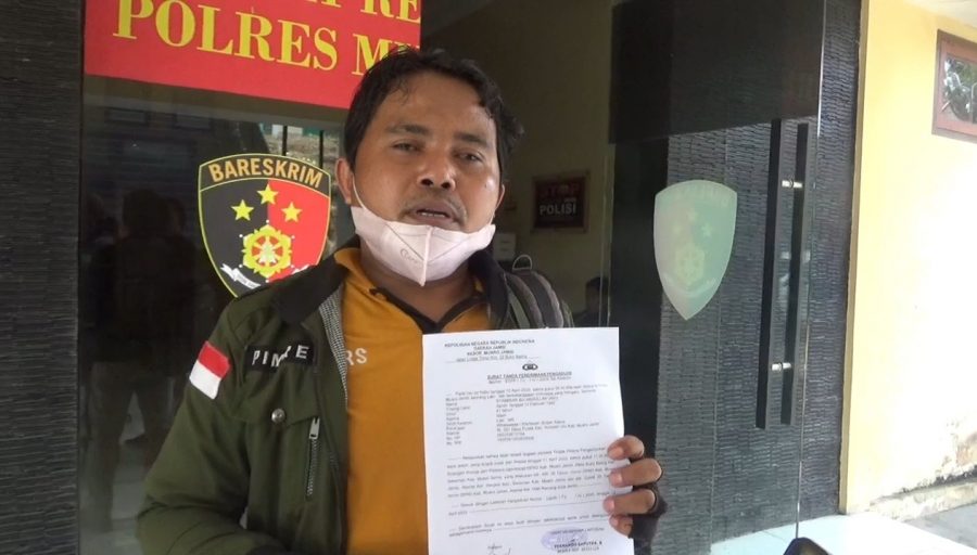 Pimred Sniper Kasus Buat Laporan Polisi : Diduga Dikeroyok Oknum Pegawai Honorer Humas DPRD Kabupaten Muaro Jambi!
