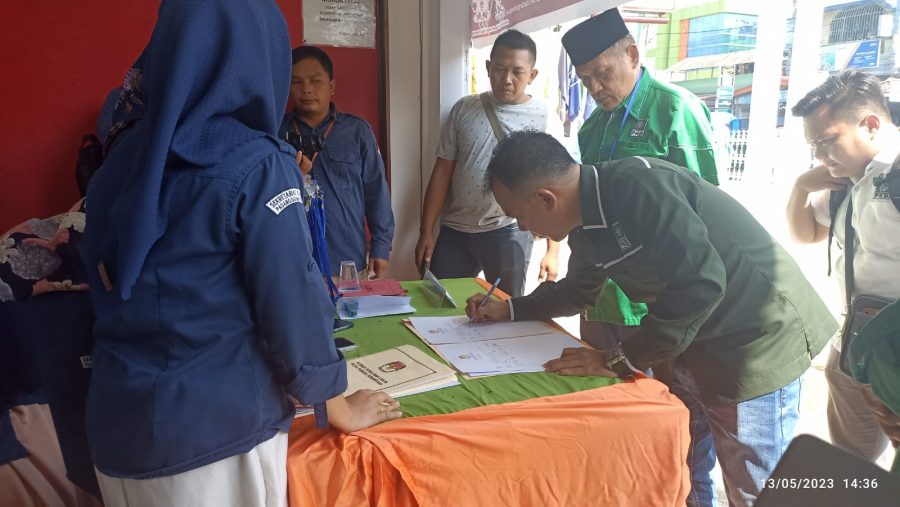 Serahkan Berkas Bacaleg Ke KPU, Partai PKB Sidimpuan Optimis Menangkan 5 Kursi Legislatif Pada Pemilu 2024!