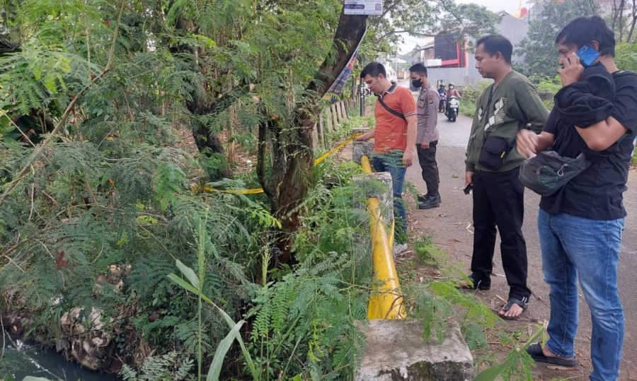MIRIS,,!!!”Mayat Bayi “Ditemukan di Kali Pondok Karya, Diduga Hasil Hubungan Gelap