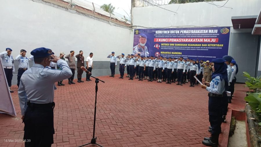 Lapas Kelas II B Sidimpuan Deklarasi Zero Halilintar Bersama Waka Polres dan Kasat Narkoba!