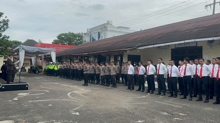 Polres padang sidempuan Gelar Upacara Peringatan Hari Lahir Pancasila 2023