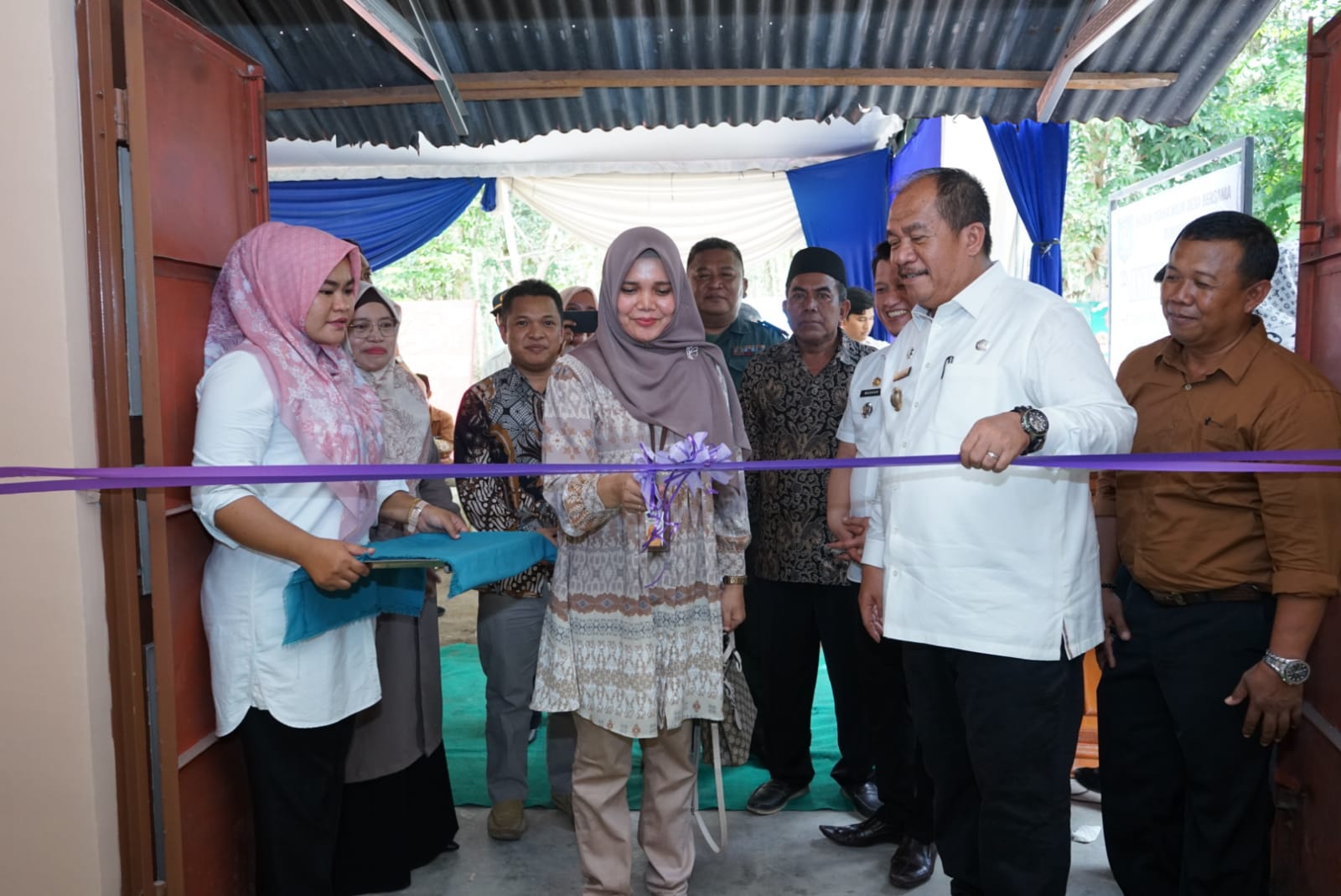Wakil Bupati Resmikan Kantor Bumdesma Anyar Abadi