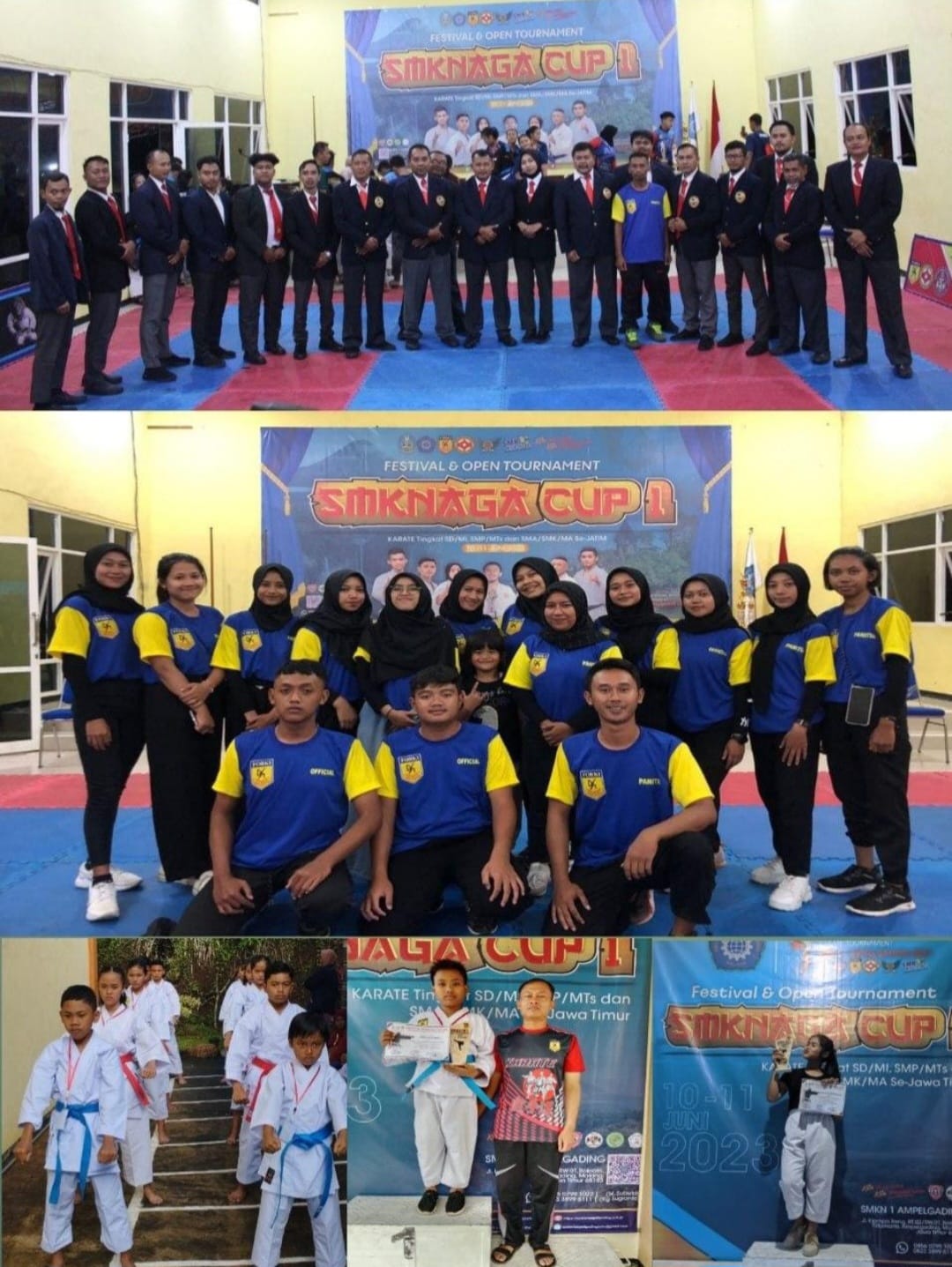 BKC MAHAMERU Kembali membawa pulang 45 piala Dalam Even SMKNAGA Cup 2023