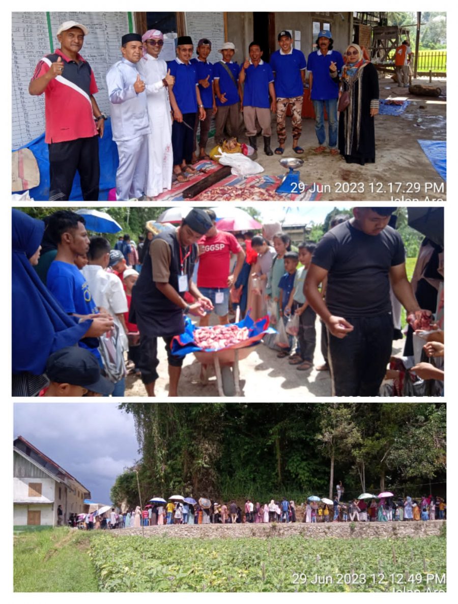 MANAMPUANG, Tradisi Unik Idul Adha Yang Turun Temurun Di Surau Baru Nagari Gadut Tilatang Kamang.