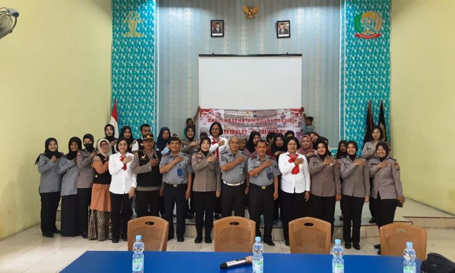 Sambut Hari Jadi Polwan Ke-75, Polres Padangsidimpuan Gelar Bakti Kesehatan Terhadap Warga Binaan