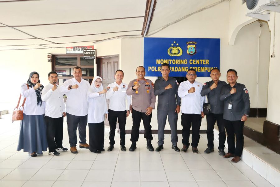 Bangun sinergitas Kapolres Padangsidimpuan Terima Audiensi KPU dan Bawaslu