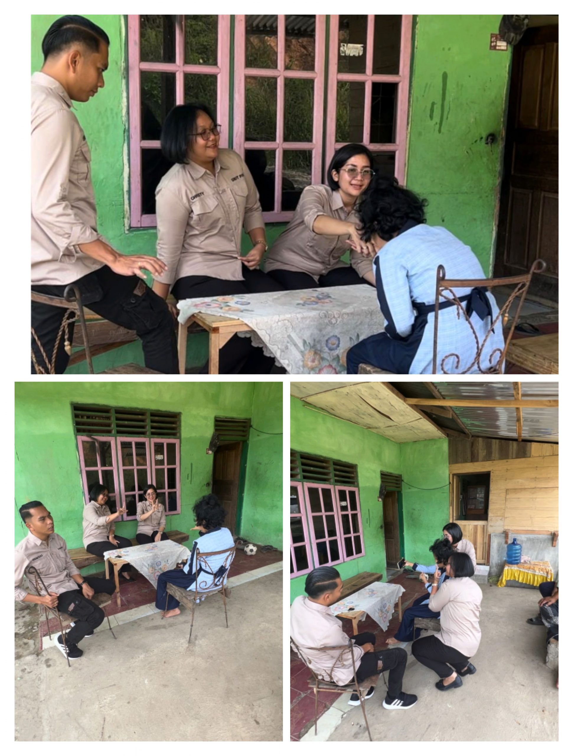 Unit PPA Polres Padangsidimpuan LakukanTrauma Healing Kepada Anak Korban Cabul