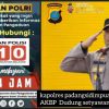 Layanan Presisi Polres Padangsidimpuan Sosialisasikan Call Center 110 !!
