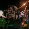Polres Tapsel dan Warga Gotong Royong Keruk dan Bersihkan Drainase