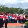 Meriahkan HUT RI ke-78, Polres Tapsel Ikuti Jalan Sehat Bersama Pemkab Paluta