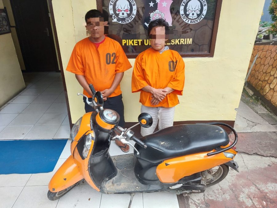 Tim Tekab Polres Padangsidimpuan Berhasil Menangkap dua orang Penadah kasus Curanmor Antar Propinsi dan Kabupaten.