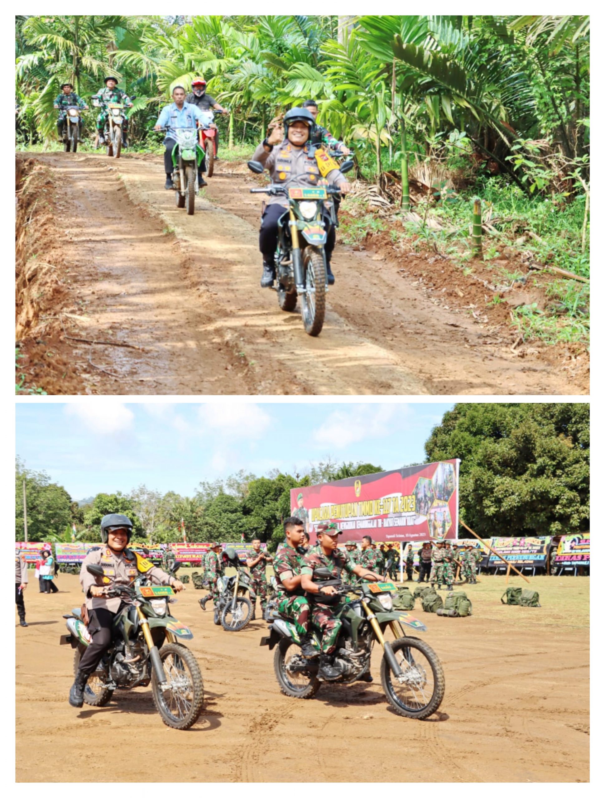 Kapolres Sidimpuan Hadiri Penutupan Program TMMD ke-117 di Angkola Barat Kabupaten Tapsel