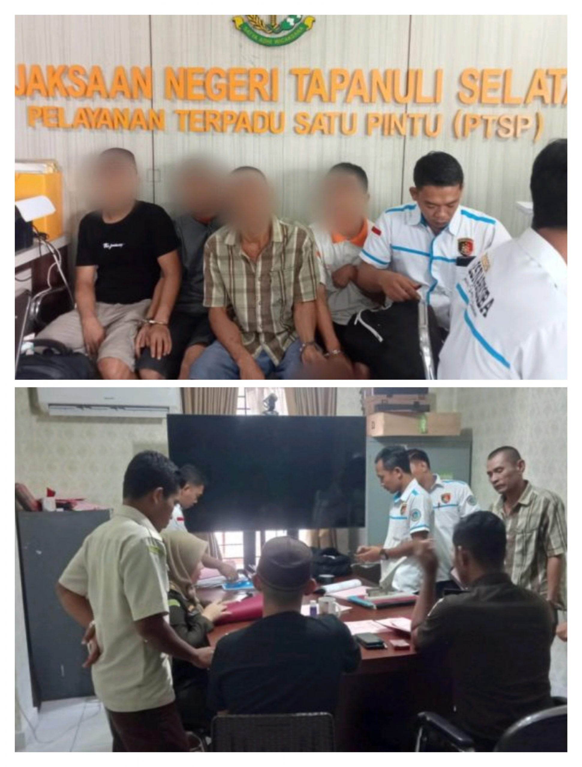 Berkas Lengkap, Sat Resnarkoba Polres Tapsel Limpahkan 4 Tersangka ke Jaksa