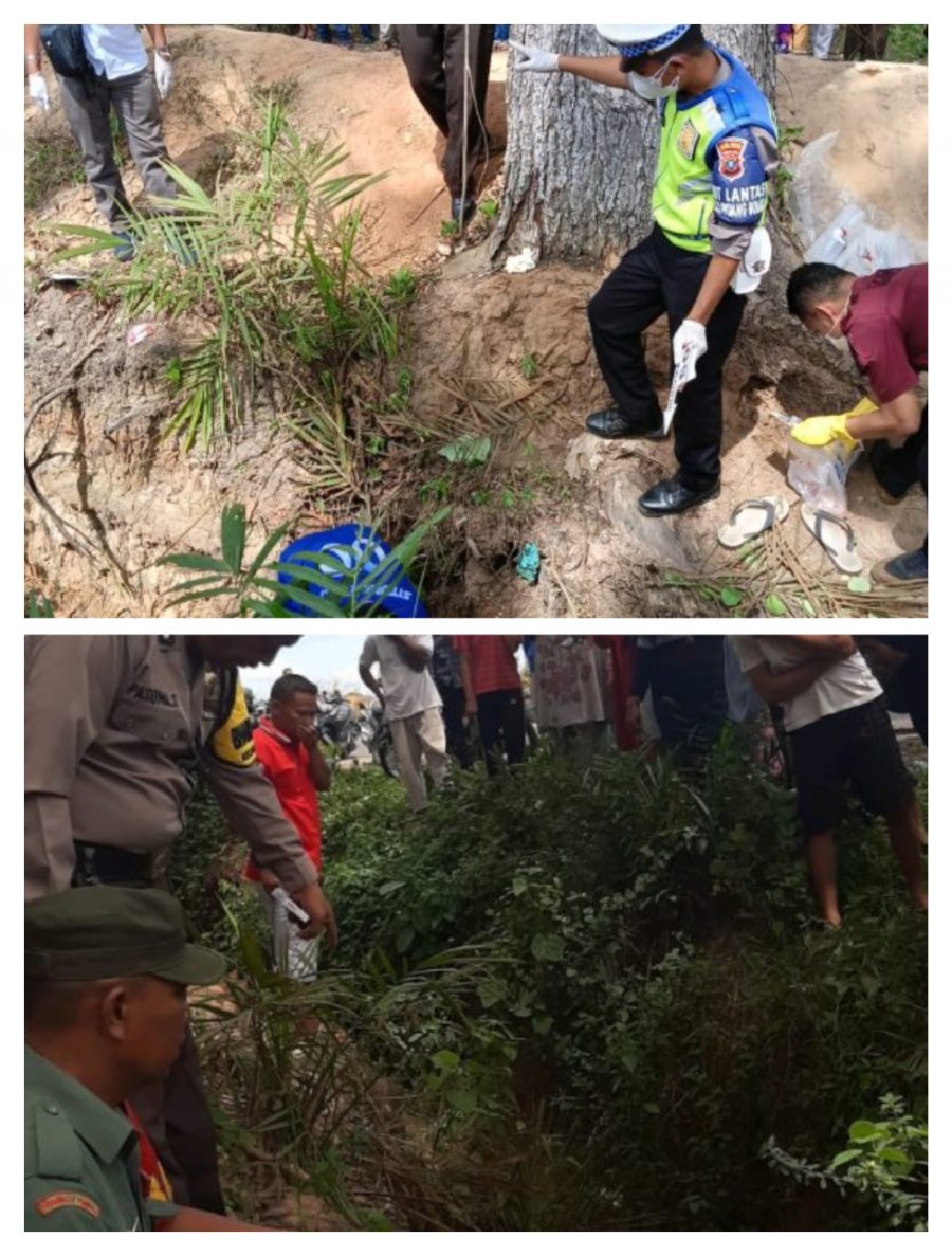 Mayat di Dalam Parit di Paluta Ternyata Korban Kecelakaan Tunggal