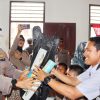 Memperingati HAN 2023, Kapolres Sidimpuan Bagikan Alat olahraga untuk Anak-anak SLB di Hutaimbaru.