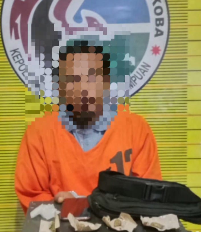 Nyambi Supir Angkot, Seorang Pria ditangkap karena edarkan daun ganja