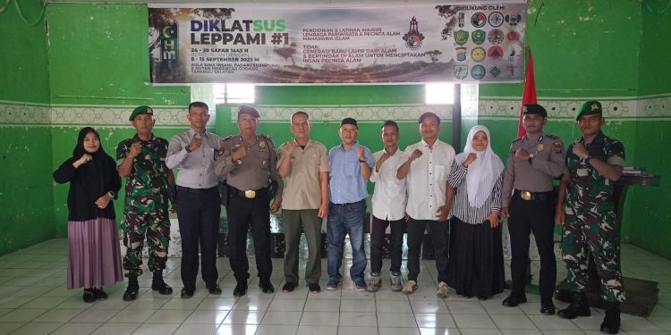 Polres Tapsel Hadiri Diklatsus Leppami HMI Padangsidimpuan