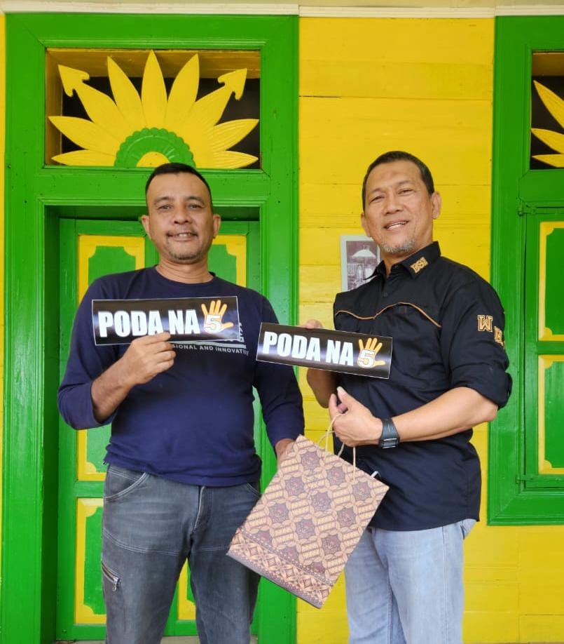 Raja Bagas Godang Pijorkoling Nyatakan Dukungan Ke Jon Sujani Gaungkan Kembali Falsafah Poda Na Lima Di Bumi Tabagsel!!