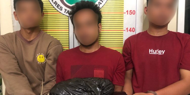 Gempur Habis Narkotika, Komplotan Kurir Ganja Dibekuk Polres Tapsel Meski Sempat Kabur, Gunakan Minibus!