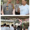 Polres Tapsel Gelar Tes Urine, Wujud Narkoba Musuh Bersama, Kapolres : Personel Harus Bersih dari Narkotika