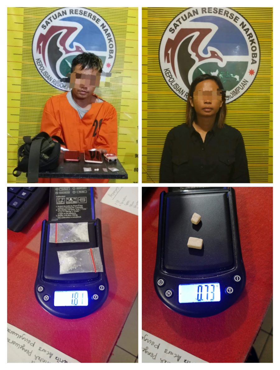 Miliki Barang Haram, Pria bersama teman Wanitanya Dibekuk Satresnarkoba Polres Padangsidimpuan !!