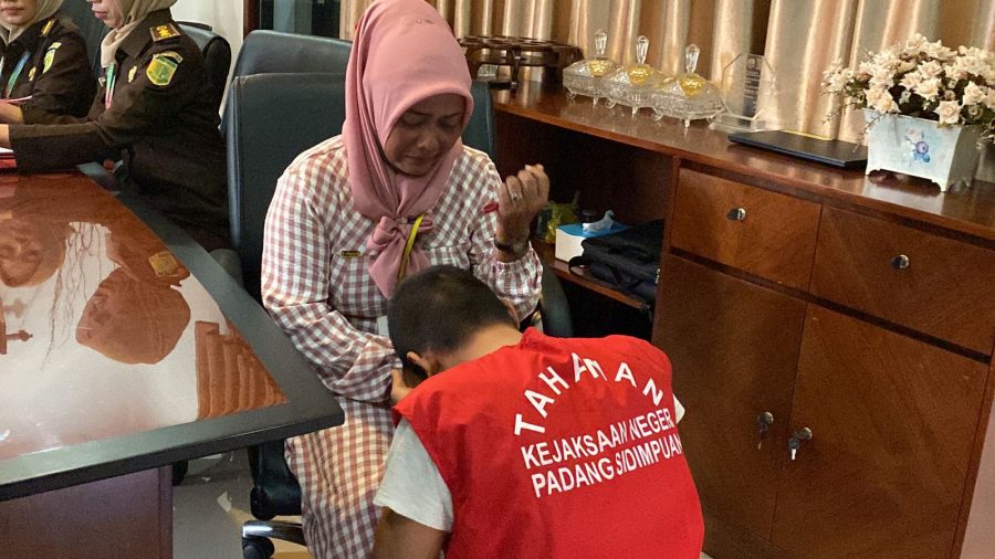 Biadab, Anak Durhaka Aniaya Ibu Kandung, Untung Kejari Padangsidimpuan RJ-kan Kasusnya