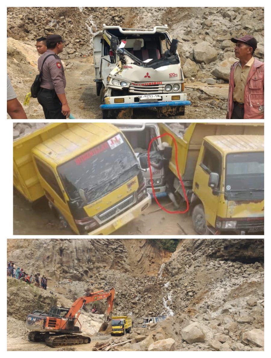 Dua Penambang Tewas Tertimpa Longsor Batu Padas