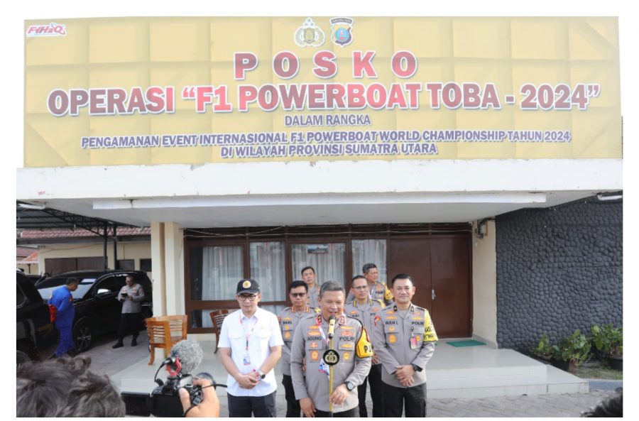 Kapolda Sumut: Pengamanan Berbasis Teknologi Event F1 Powerboat Terus Ditingkatkan