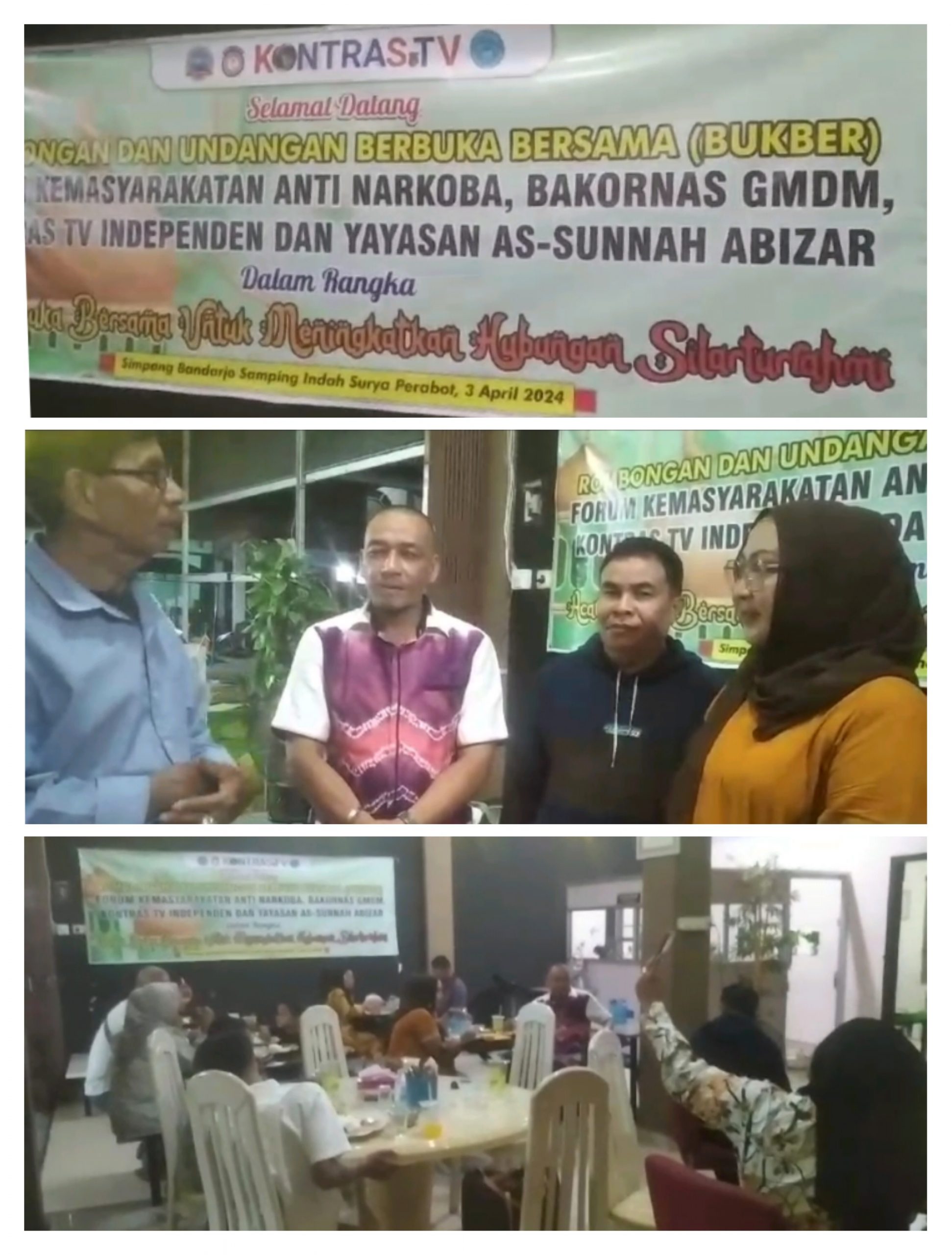 Nuansa Bukber Puasa Keluarga Besar KONTRAS INDEPENDENT  Regional Sumatera Barat