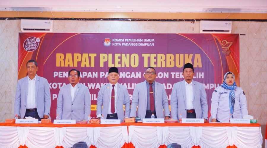 Di Tetapkan Jadi Wali Kota Terpilih, Letnan-Levi : Terima Kasih Masyarakat Padang Sidipuan