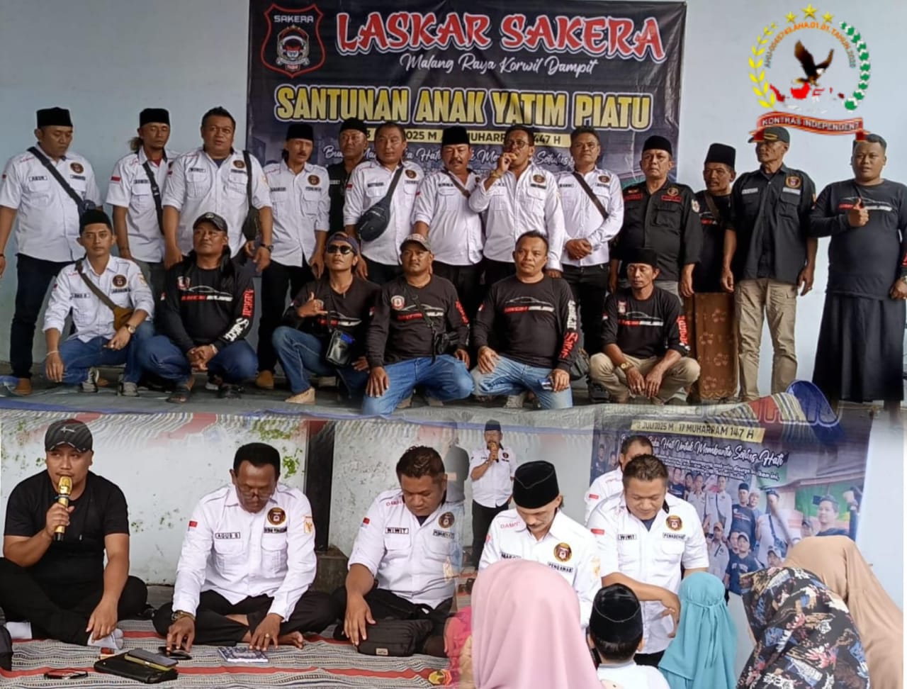 Kembali Ormas Laskar Sakera Malang Raya, Gelar Aksi-Aksi Positif di Bulan Sakral