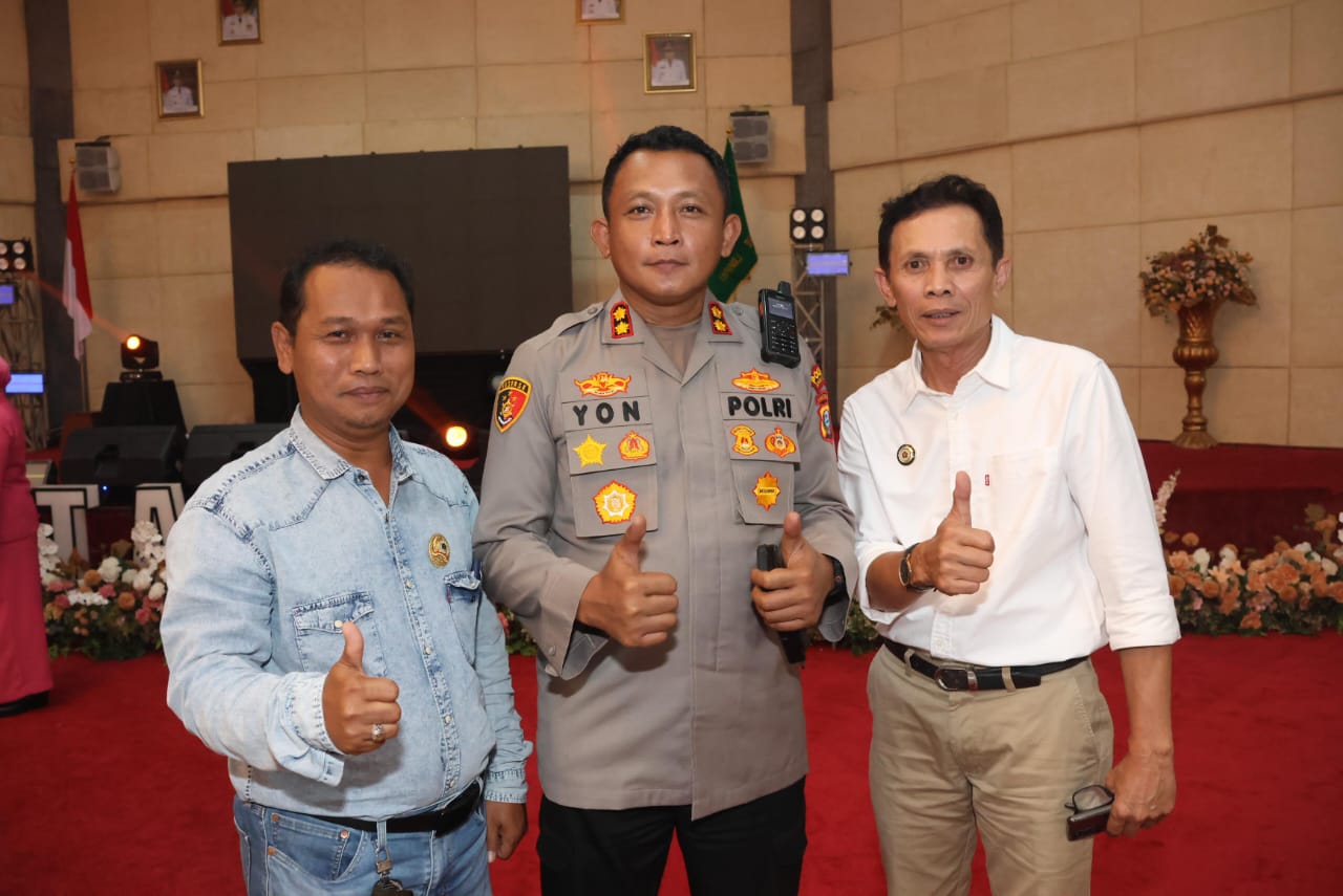 Sinergitas, ini pesan Kapolres Tapsel AKBP Yon Edi Winara kepada PWI Tabagsel