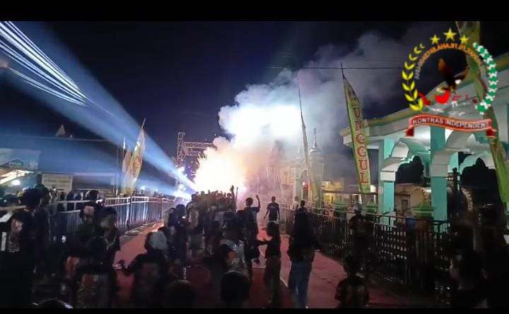 Perayaan HUT RI ke-80 Tahun 2025, Jalan Raya Dadapan Wajak di Padati Ribuan Penonton