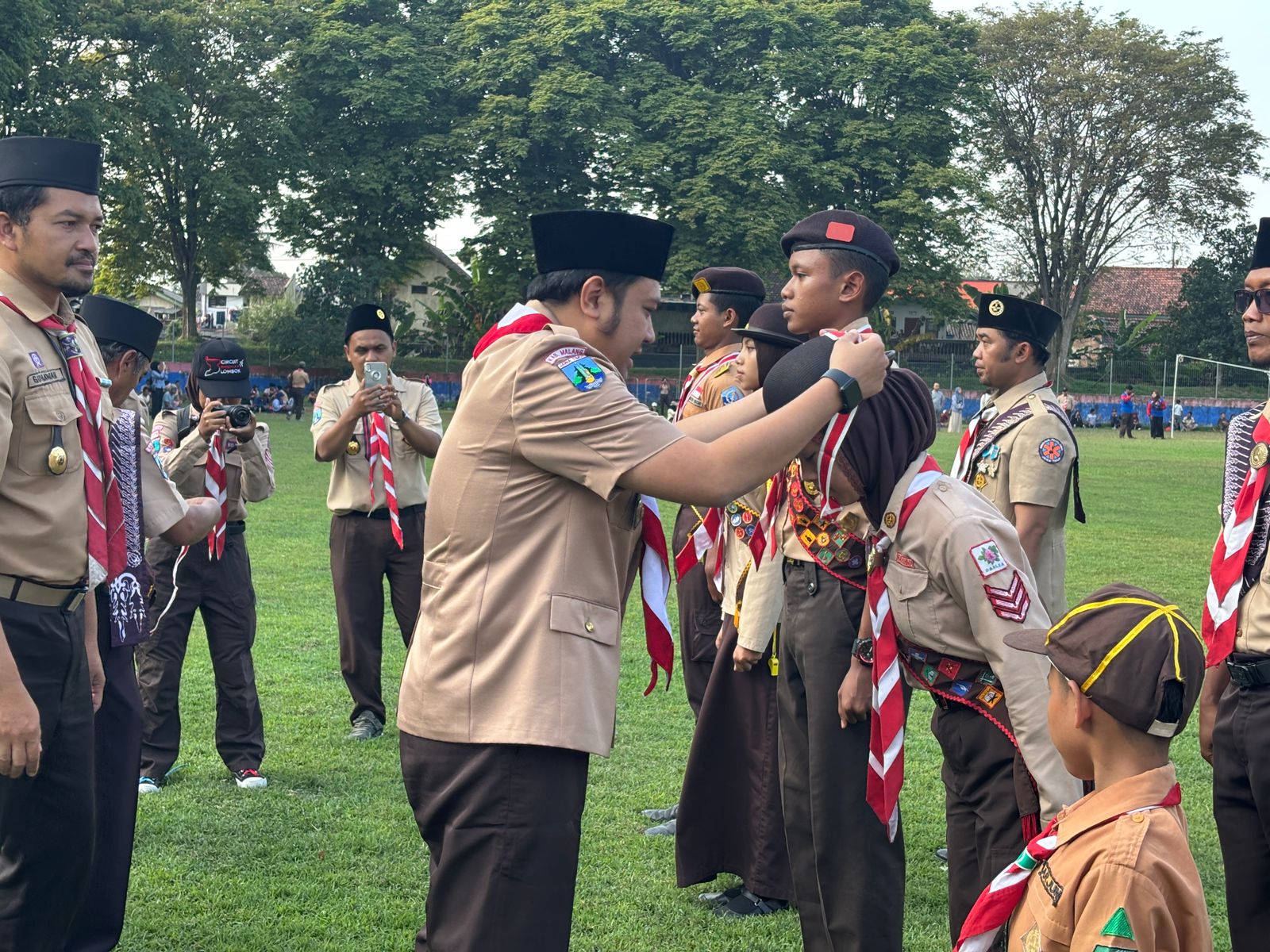 Kwarcab Pramuka Kab Malang Kukuhkan Pramuka Garuda 2025